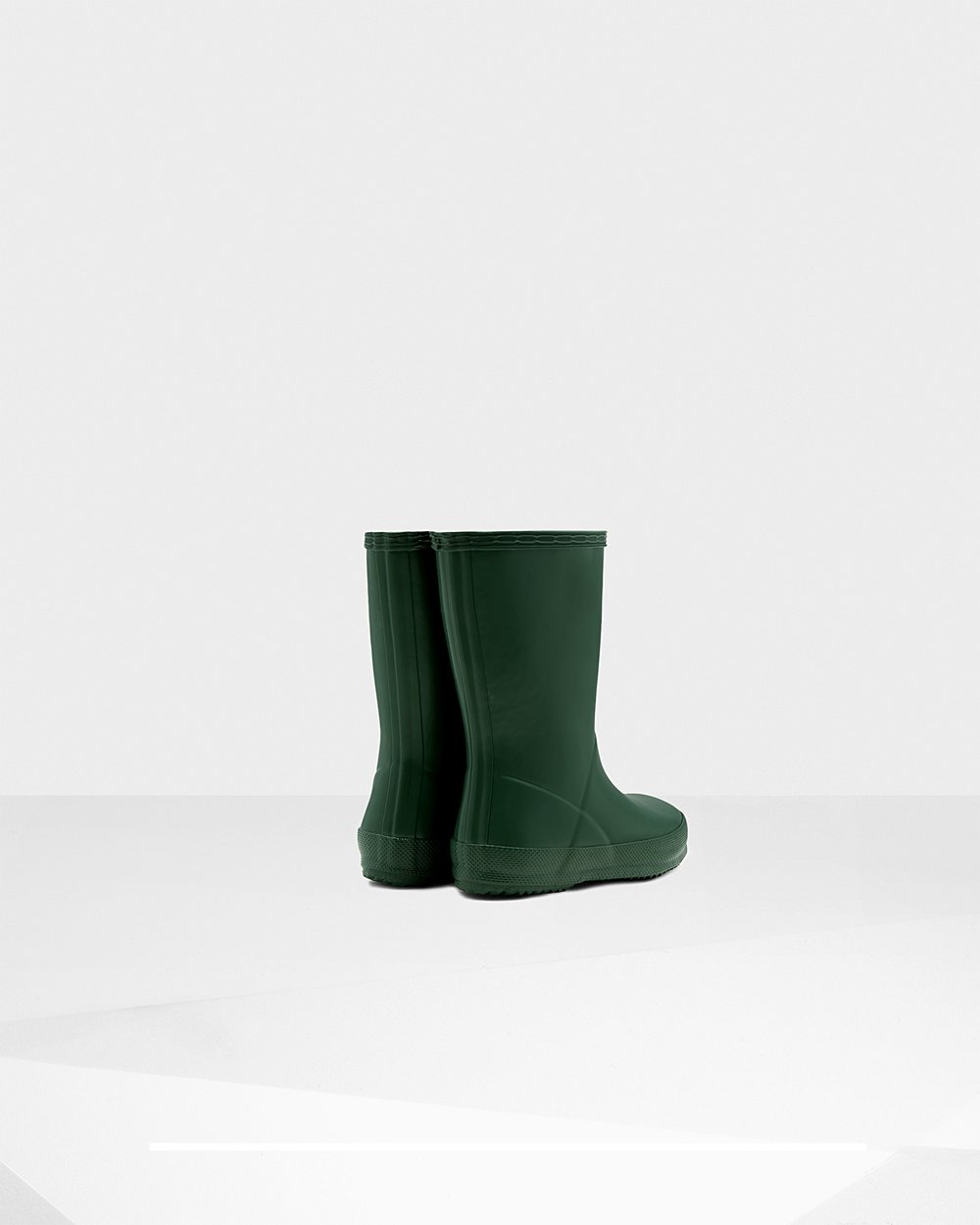 Galochas Hunter Criança Verdes - Original First Classic - 65KBIOYEQ